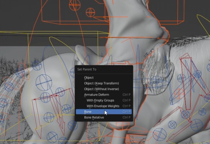 「keep transforms」を有効