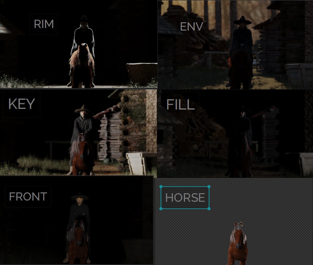 Quick animation look development with Blender’s Light Groups