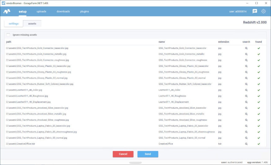 Redshift standalone (.rs)