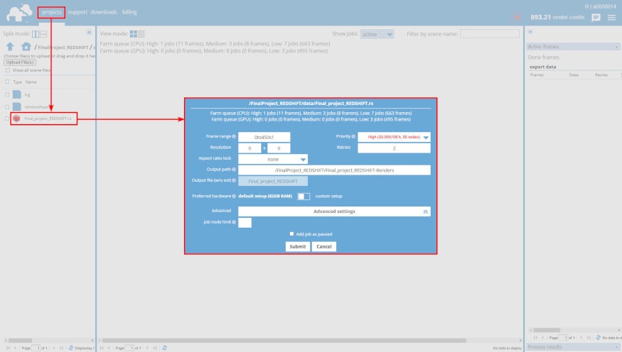 Redshift standalone (.rs)