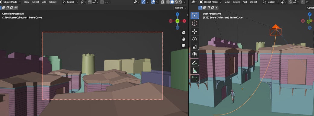 How to move cameras in Blender like a cinematographer using Cinepack