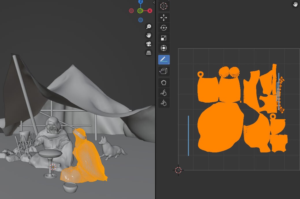 A Texel Density Walkthrough for Blender Artists