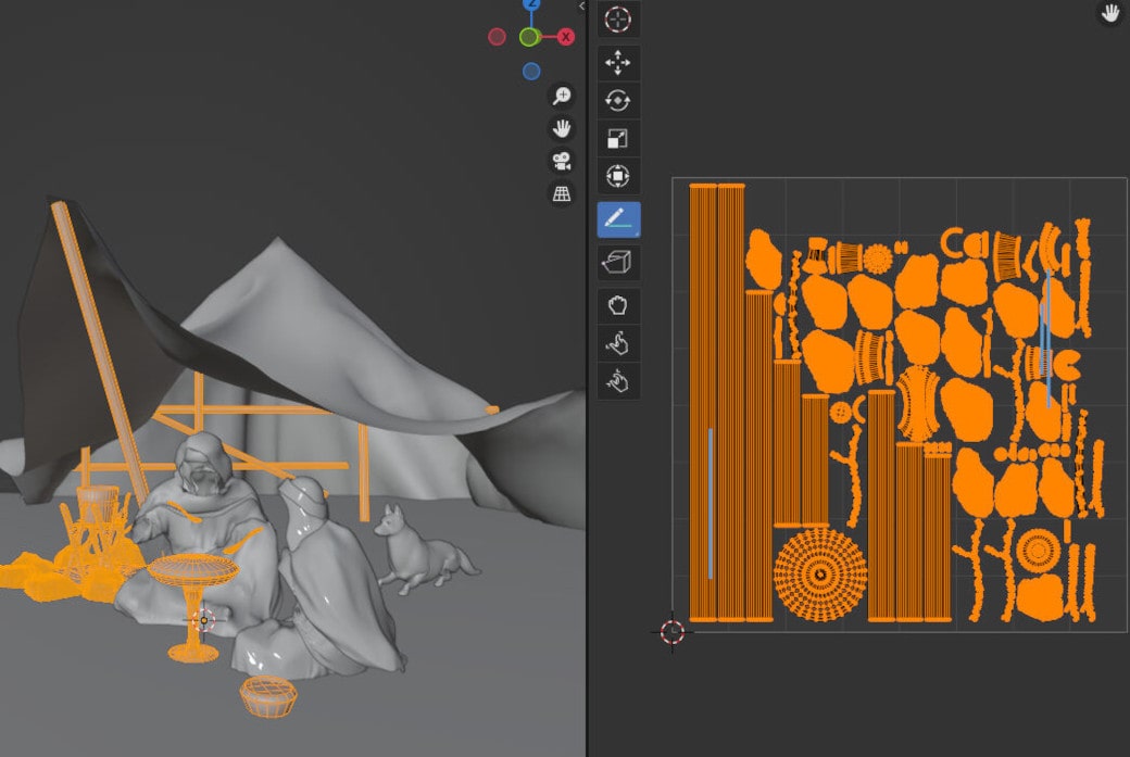 A Texel Density Walkthrough for Blender Artists