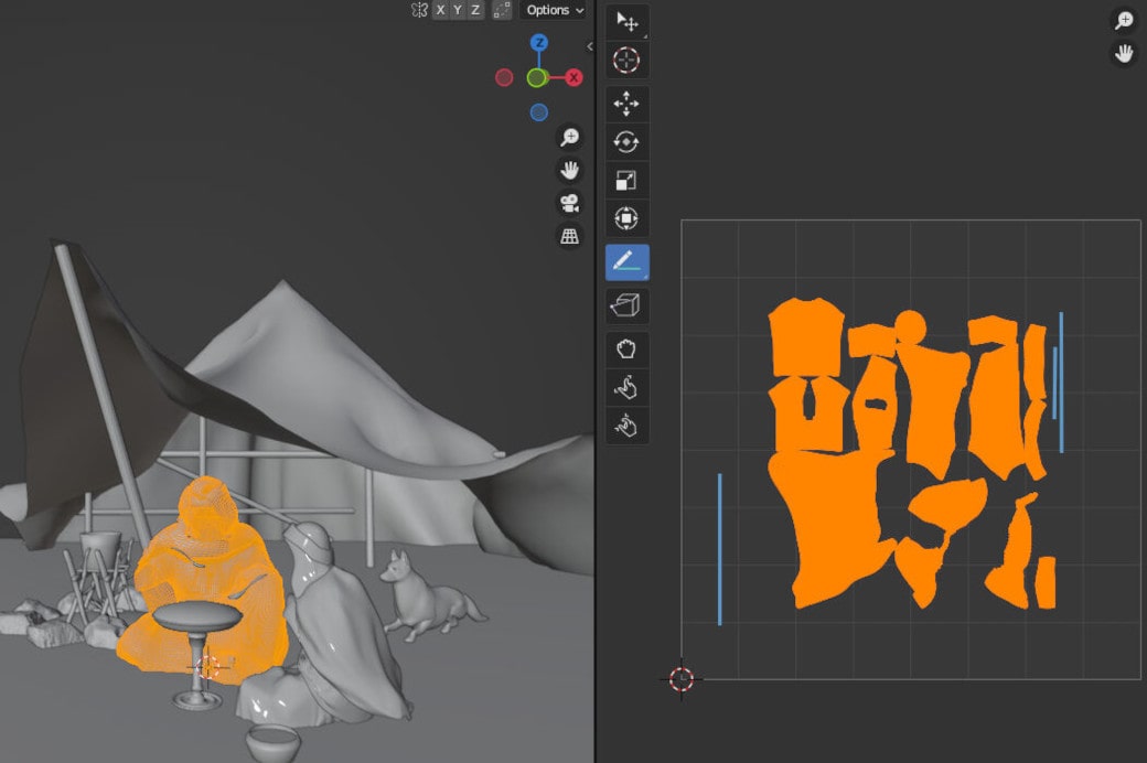 A Texel Density Walkthrough for Blender Artists