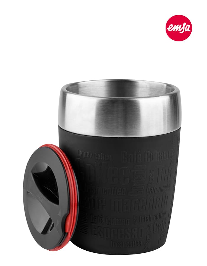 Emsa Travel Cup, 200ml Nachhaltiger Kaffeebecher mit Ihrem Logobranding