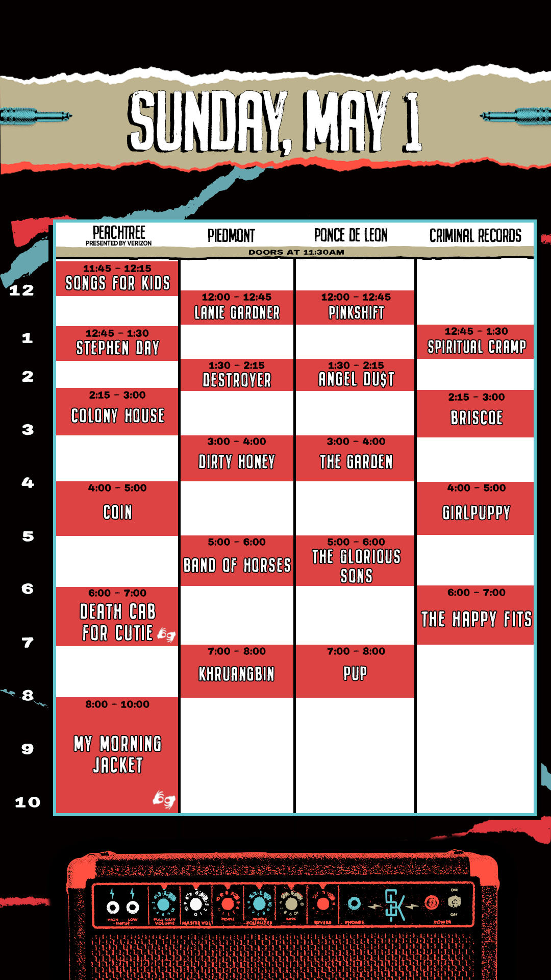Schedule