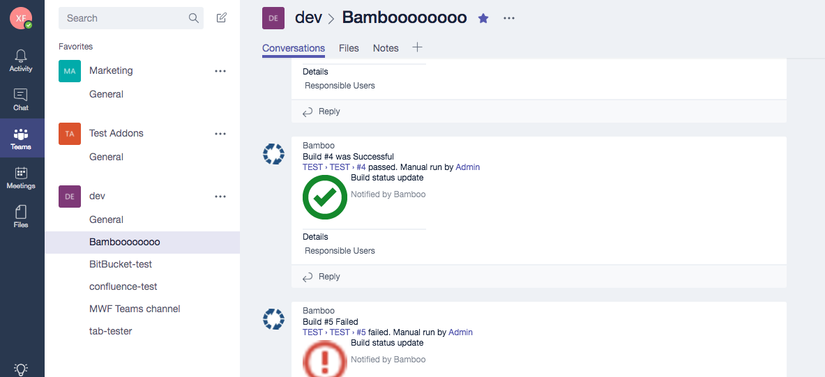 Microsoft Teams Bamboo Connector Move Work Forward