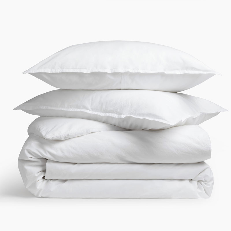 Cotton Duvet Cover Review from Parachute with Pillows to Match