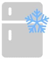 Symbol für Kühl- und Gefrierschrank