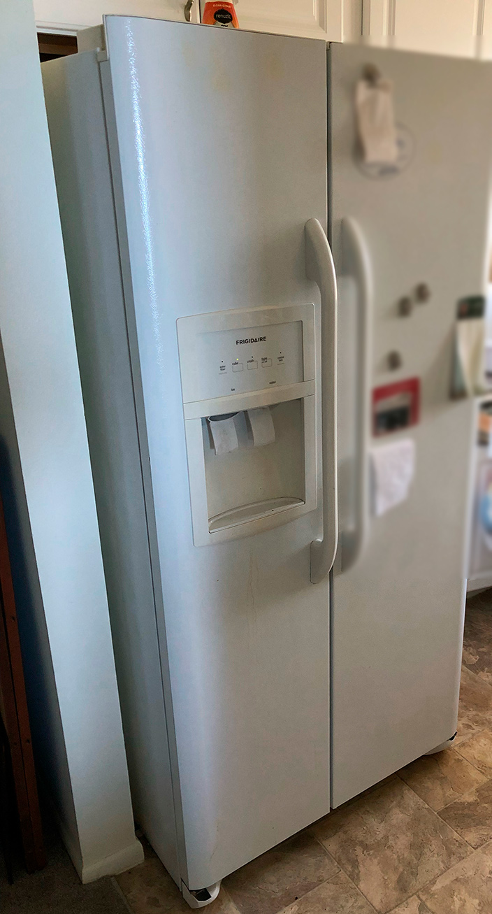 ᐉ Refrigerator Frigidaire model JSI23 — High Temperature — Repair in