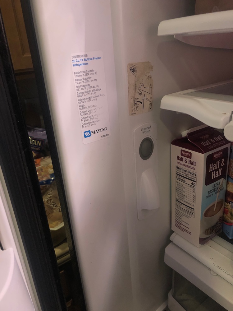 ᐉ SOLVEDMaytag Refrigerator Not dispensing cold water and ice — Prime