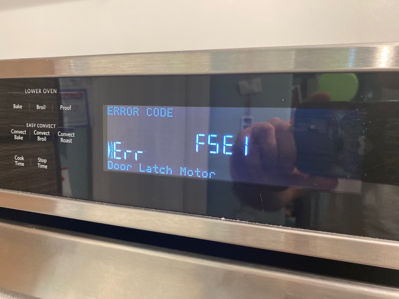 ᐉ How to eliminate the error code door latch problem in KitchenAid oven