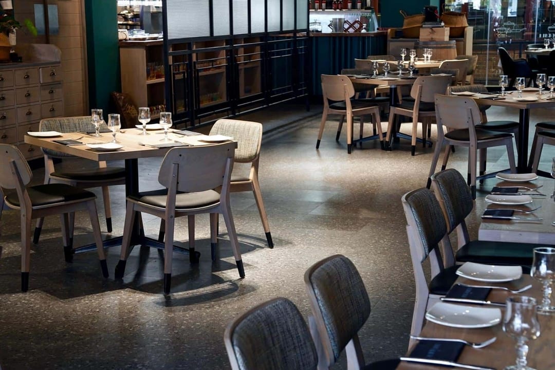 Flooring Project Kitchen Grill, Rosebank with Belgotex