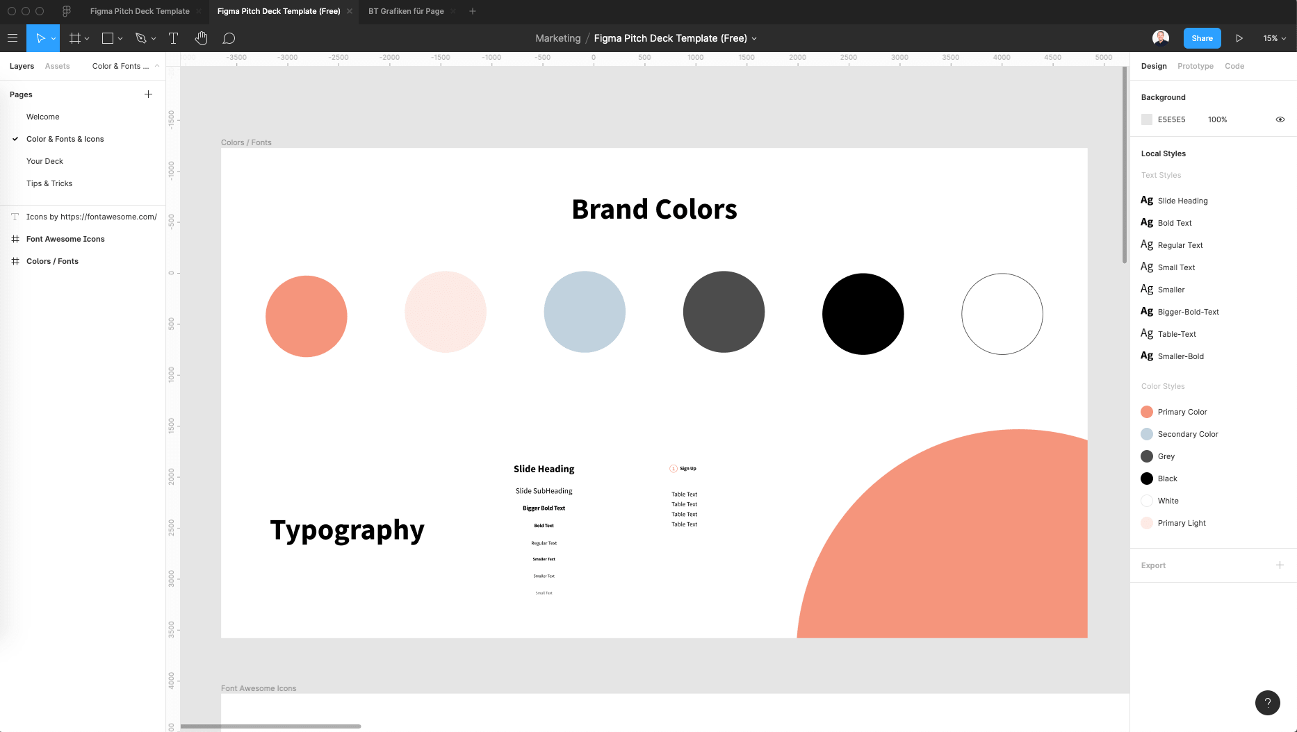 pitchdeck presentation figma Building a Pitch Deck in Figma Step 2