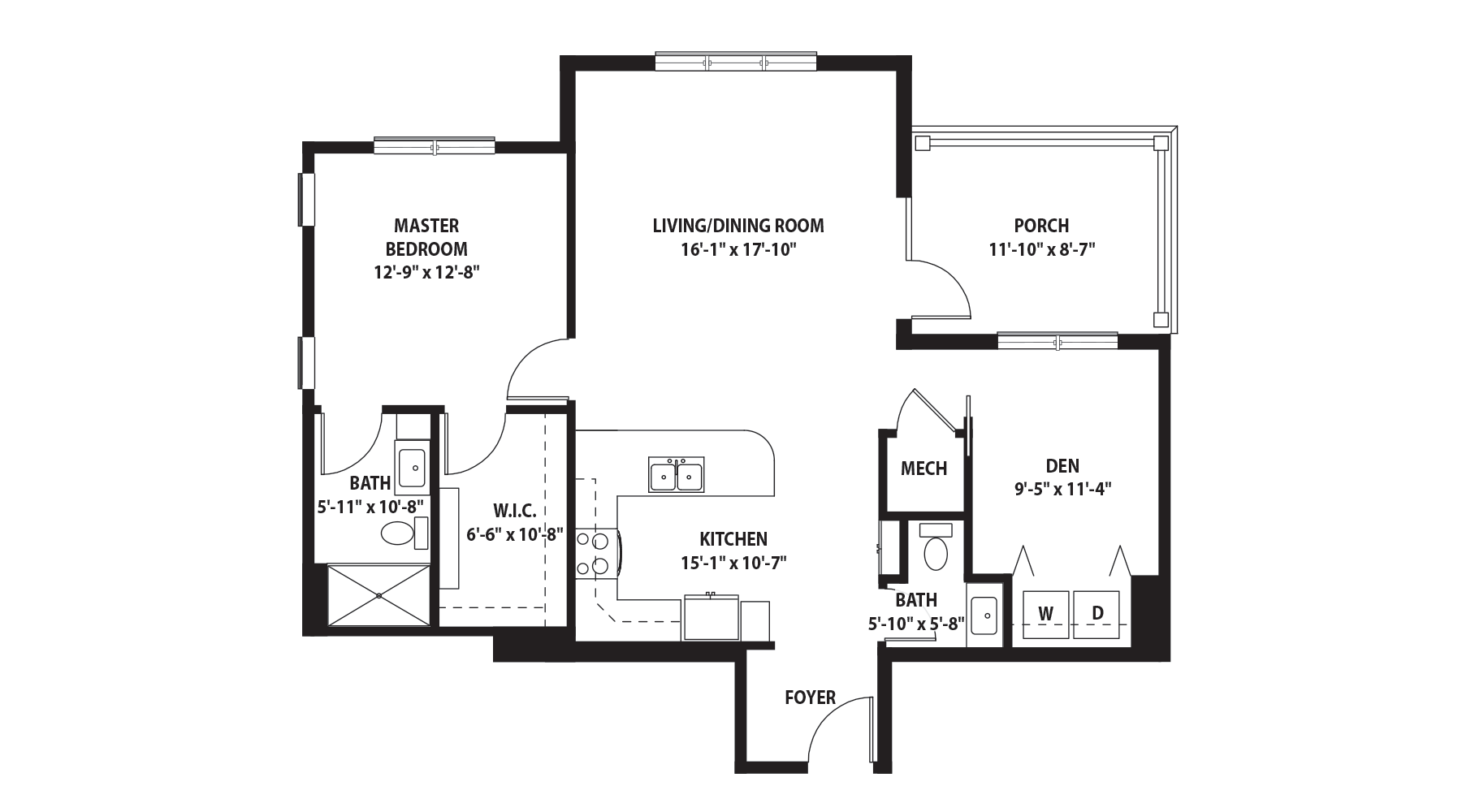 Floor Plans The Langford Retirement Community