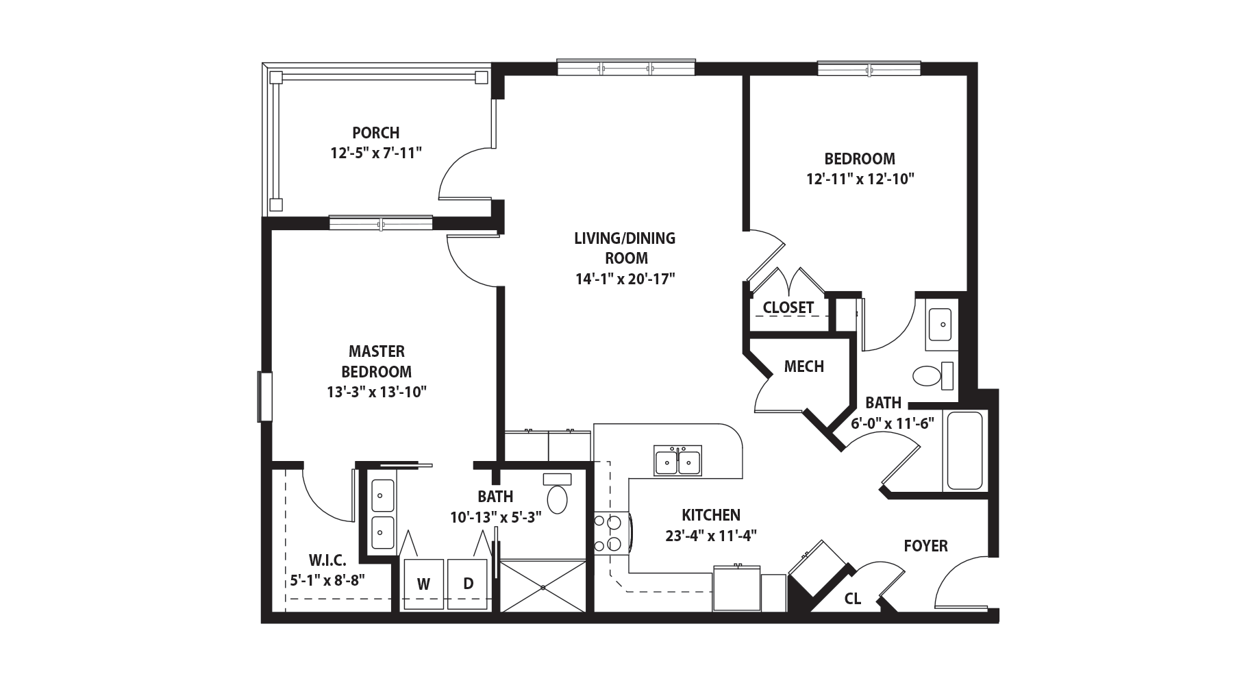 Floor Plans The Langford Retirement Community