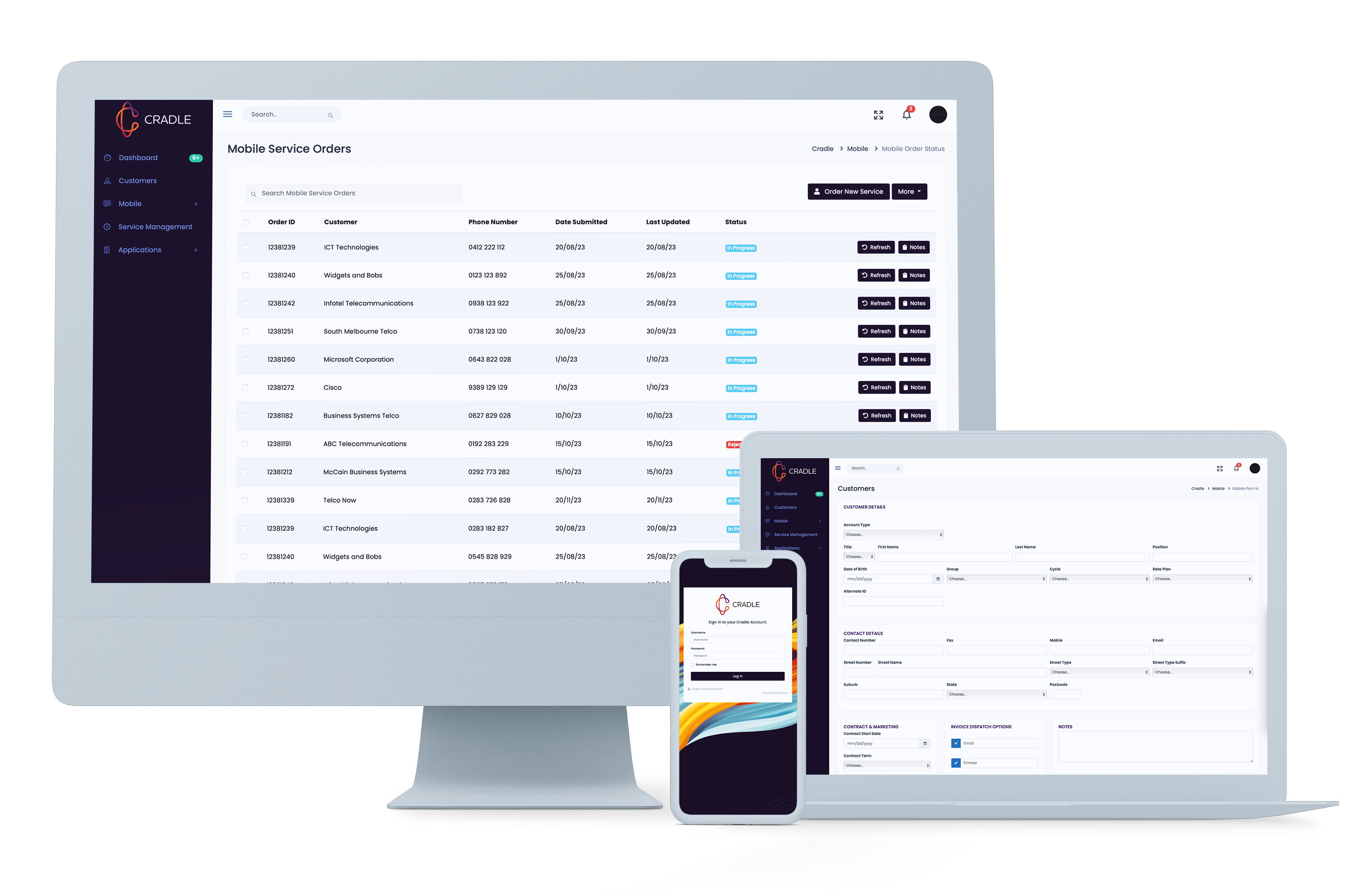 Cradle - Partner Wholesale Networks Provisioning Platform - Launching Q3 2023