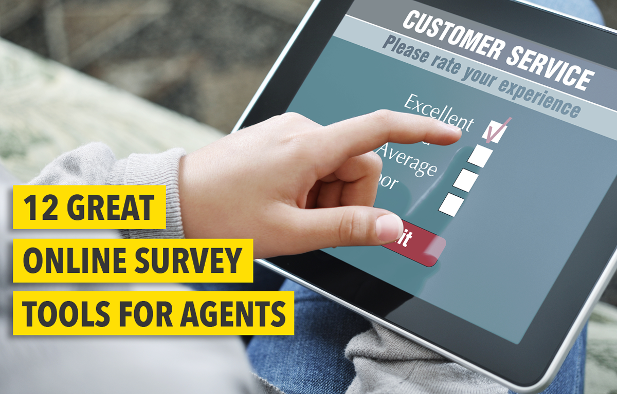 12 Great Online Survey Tools For Real Estate Agents