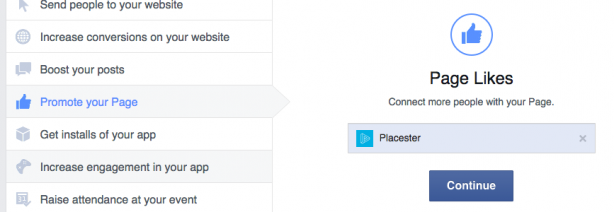 Facebook Ad Promote Your Page