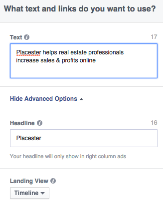 Facebook Ad Boost Your Post Description