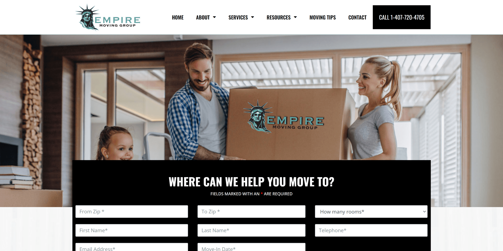 Great Moving sites Essential Features to Integrate (+Examples)