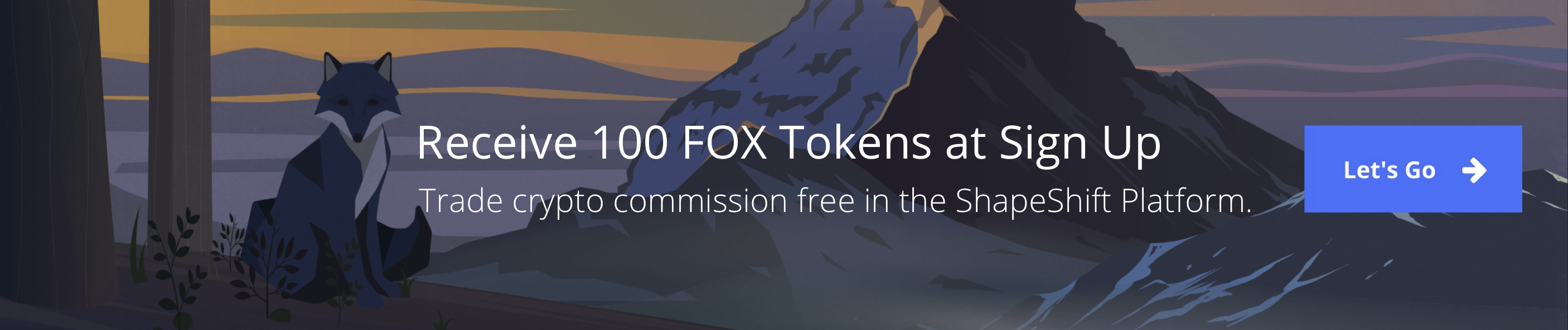 Trade crypto for free on the ShapeShift Platform. Create a verified account & get 100 FOX tokens to start trading for free.