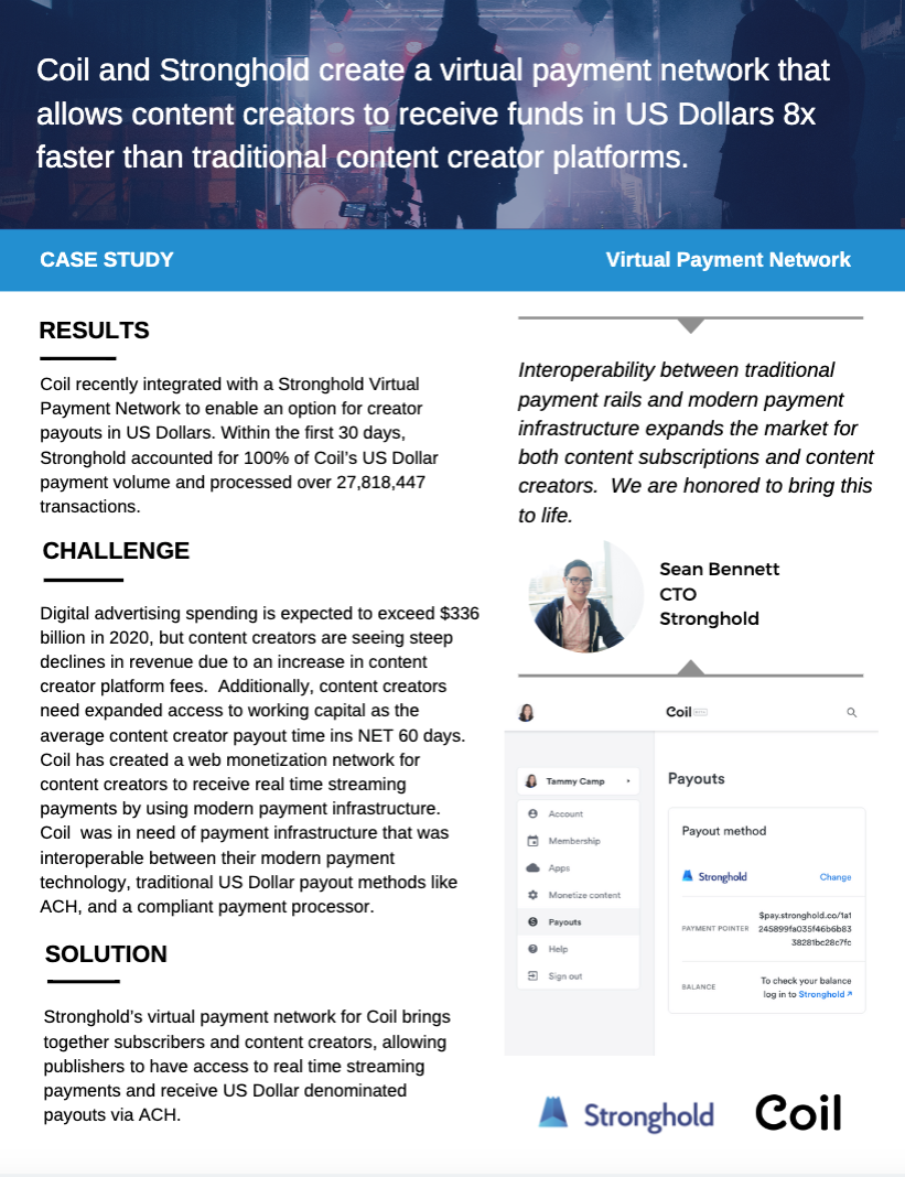 Coil Virtual Payment Network