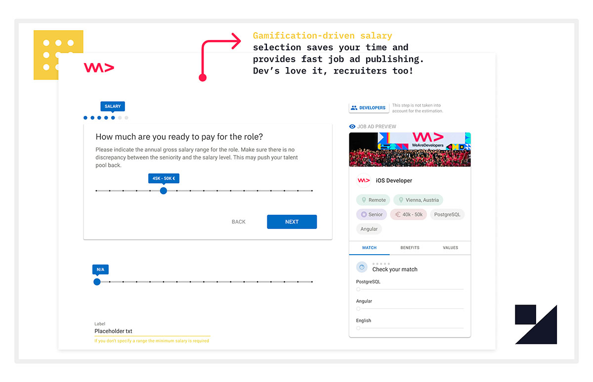 job ad generator, tech recruiting