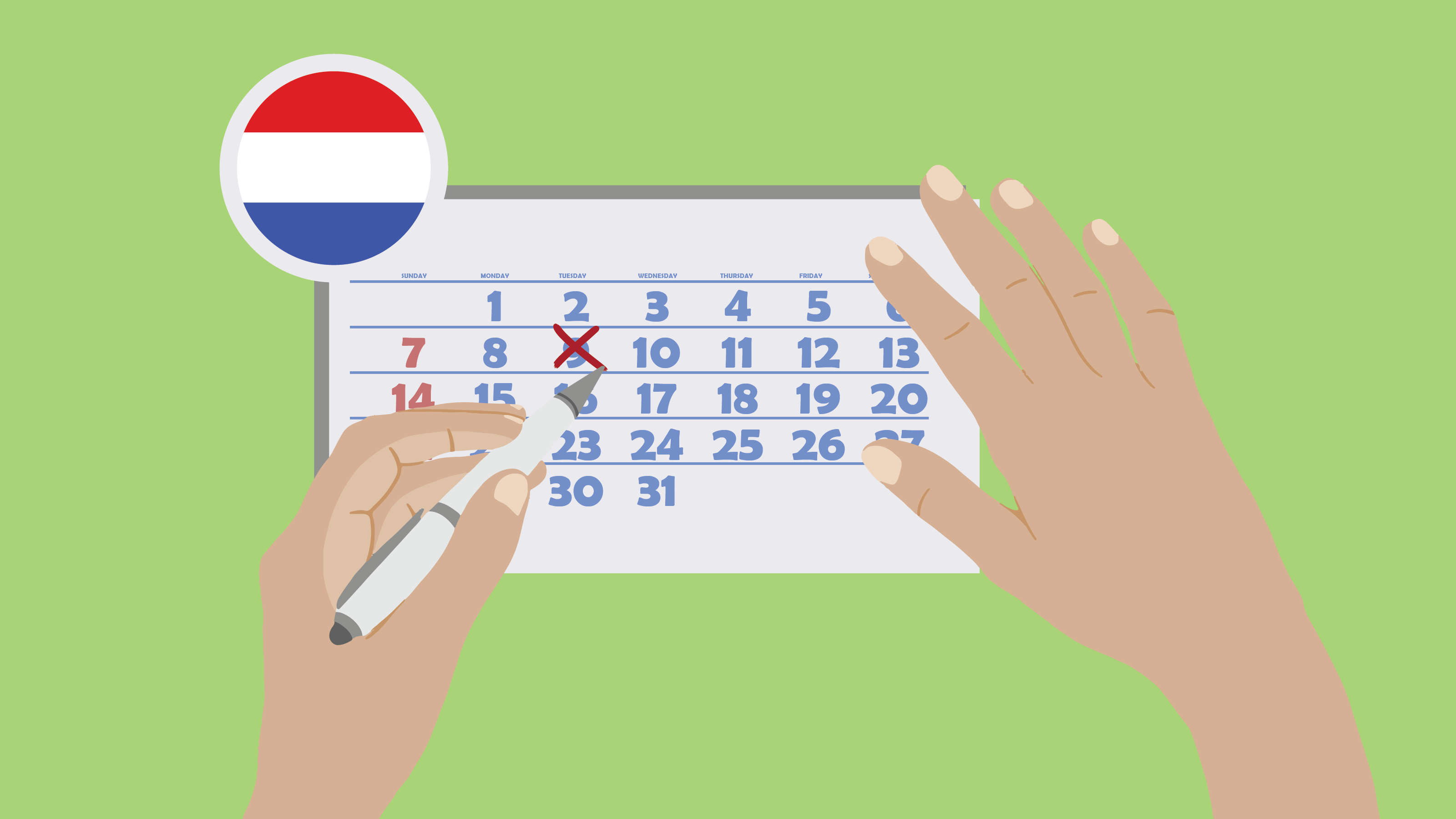 Netherlands Public Holidays in 2023