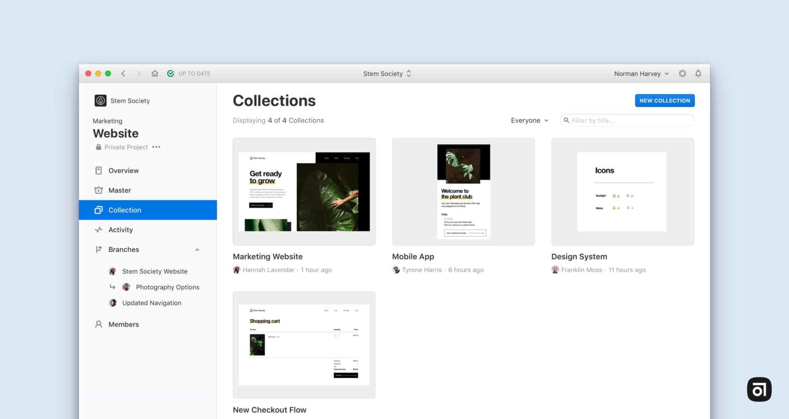 Abstract Collection Gallery screenshot
