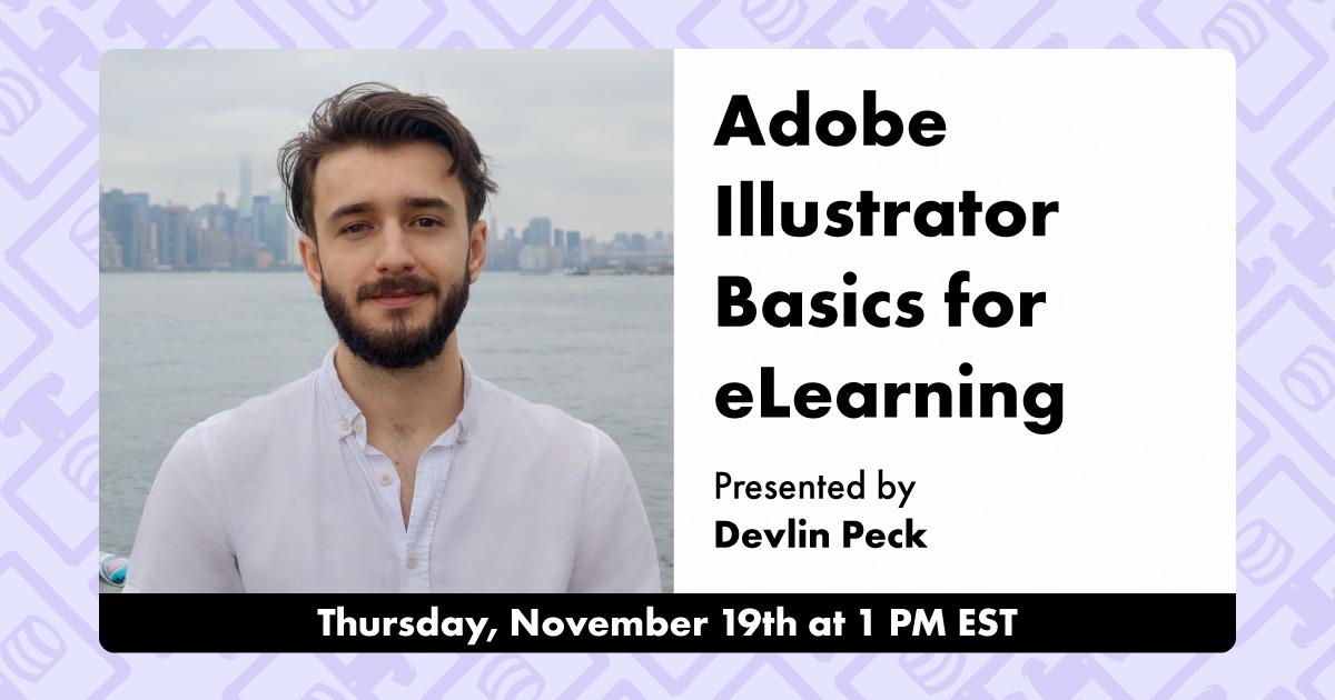 Adobe Illustrator Basics for eLearning Workshop Cover Photo