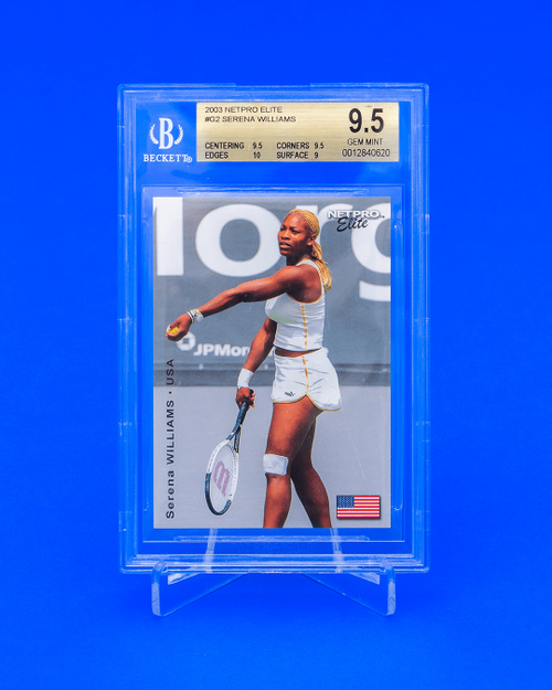 Serena Williams Elite Rookie Card