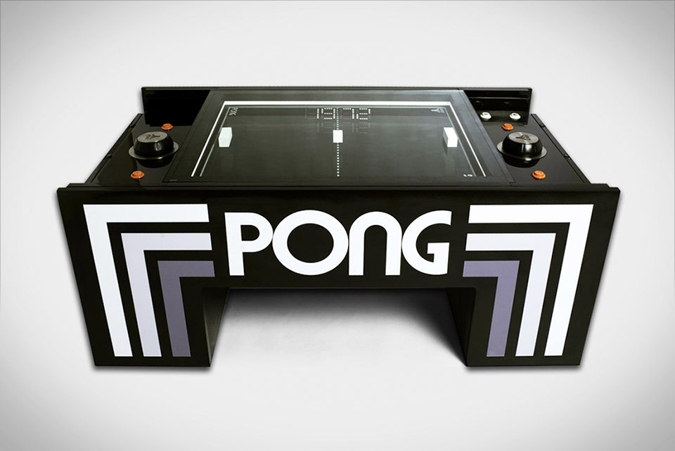 The Atari Pong Coffee Table brings back the classic