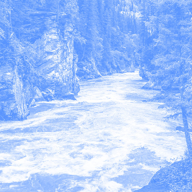Raging river