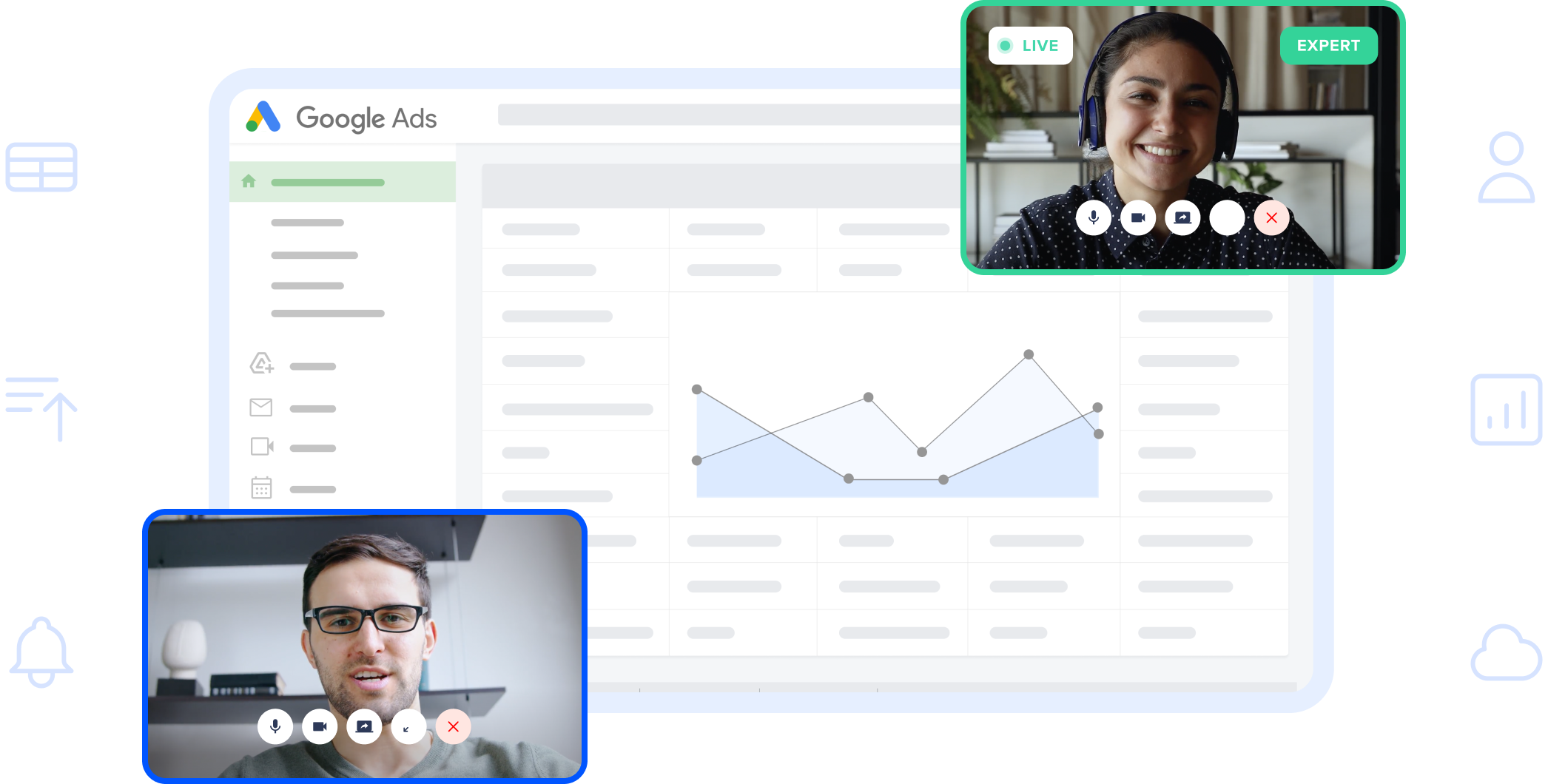 Get one to one Google ads audit help.