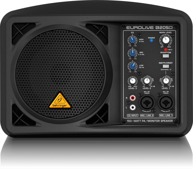 Behringer B105D 50W 5" Powered Monitor Speaker | Mudcrab Music.