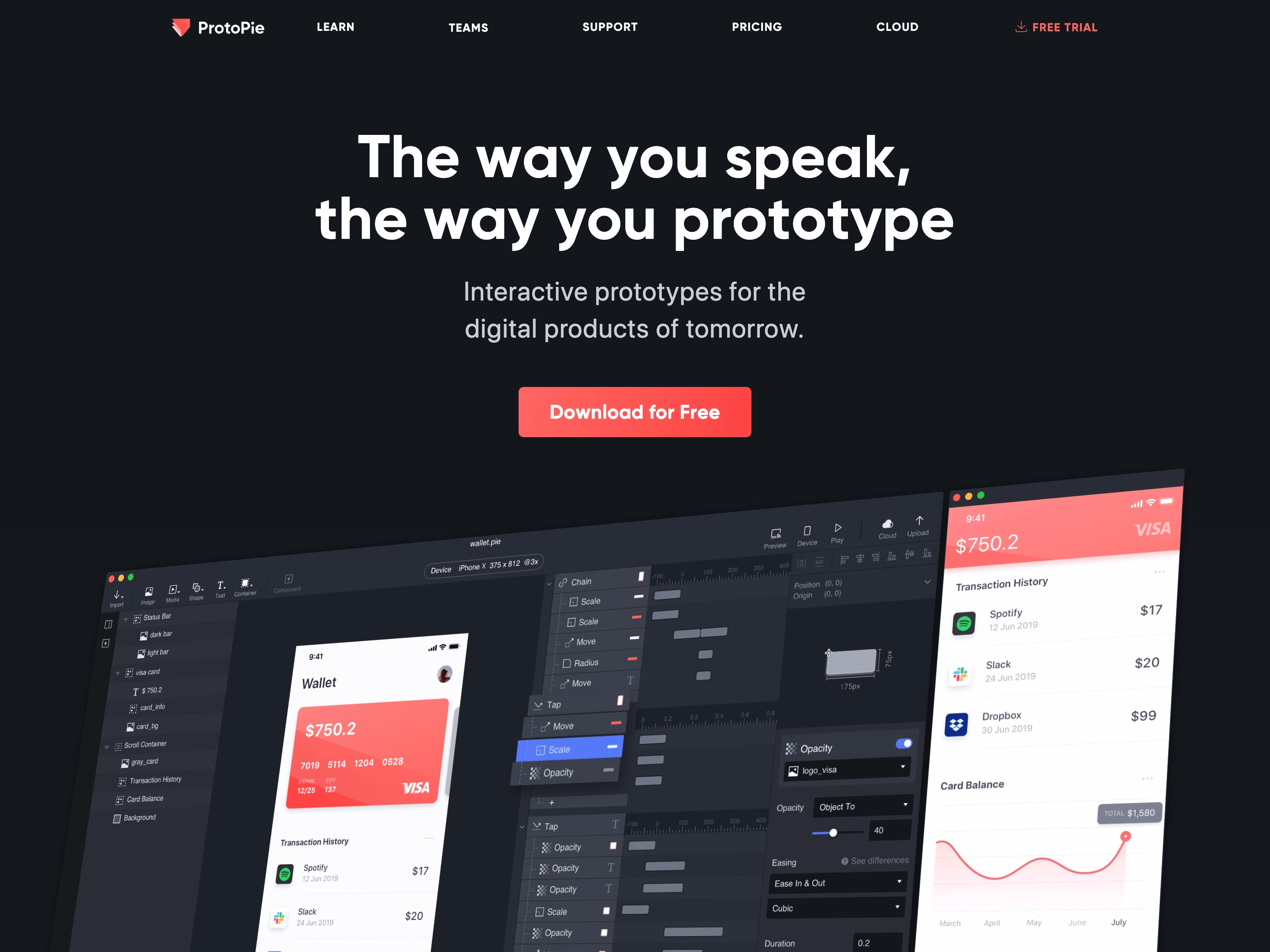 ProtoPie on Dark Mode Design 🌘