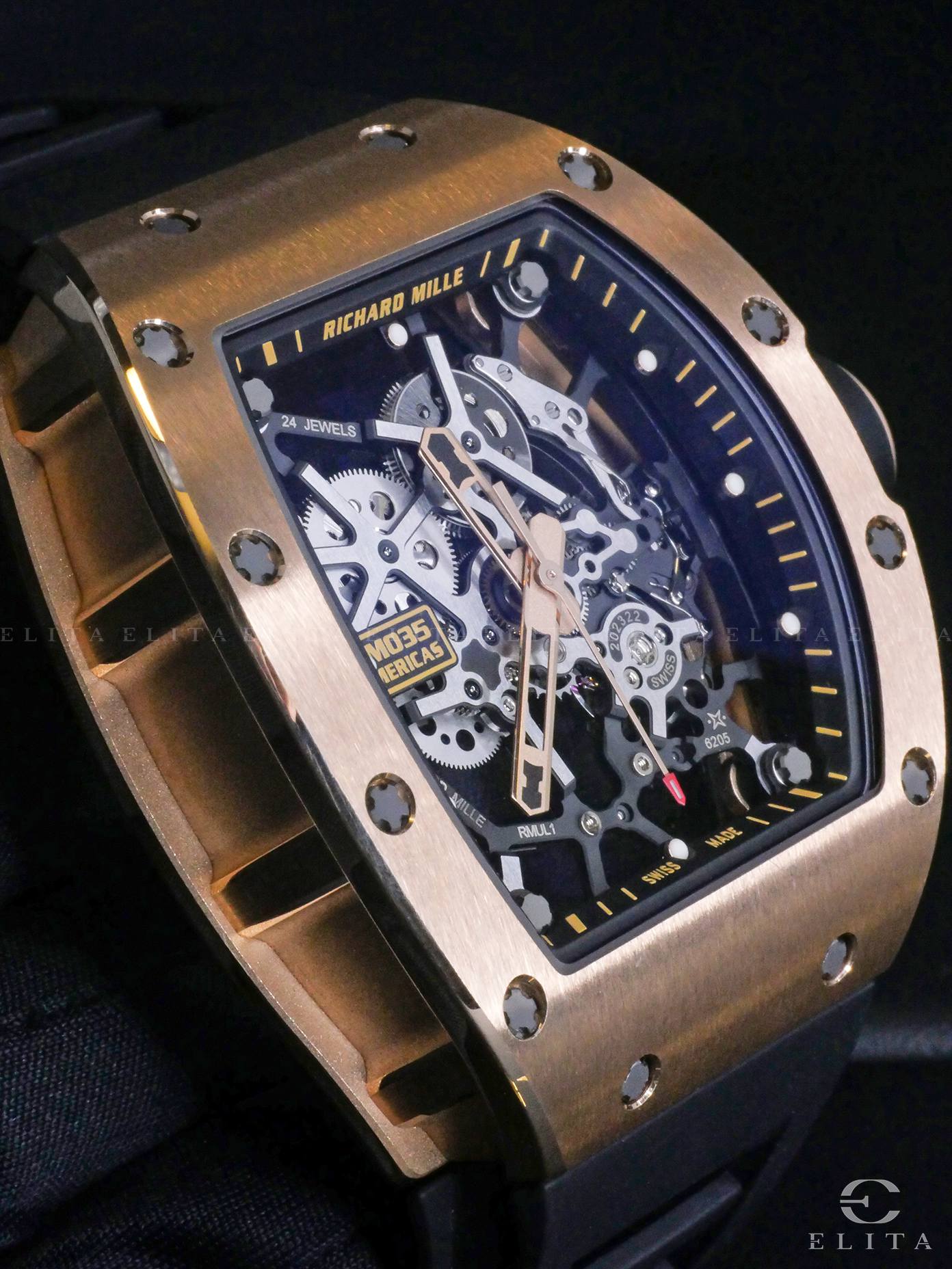 RM 035 AMERICAS Rose Gold Toro