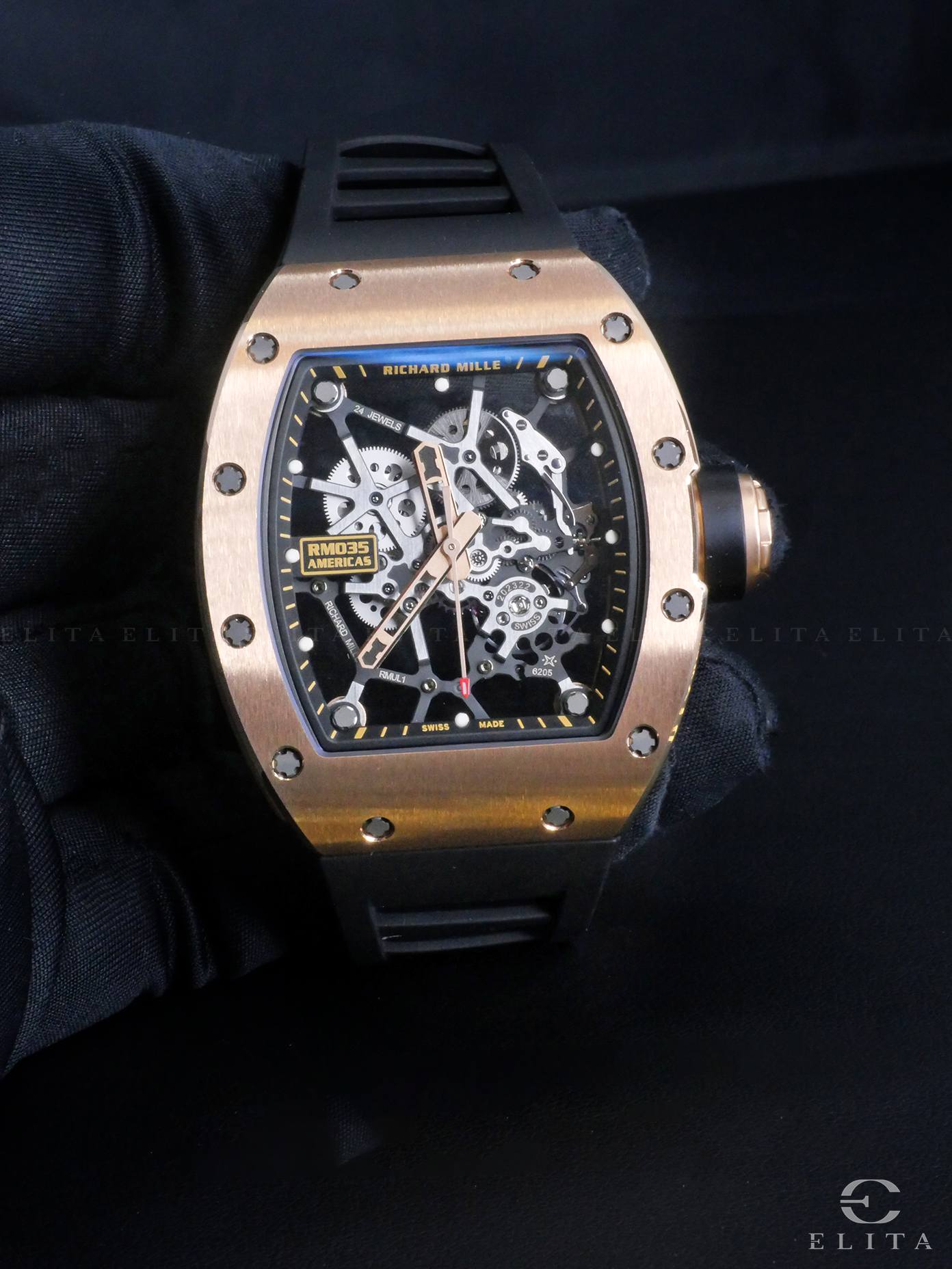 RM 035 AMERICAS Rose Gold Toro