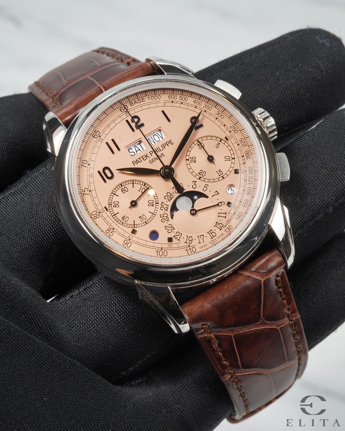 patek philippe salmon dial