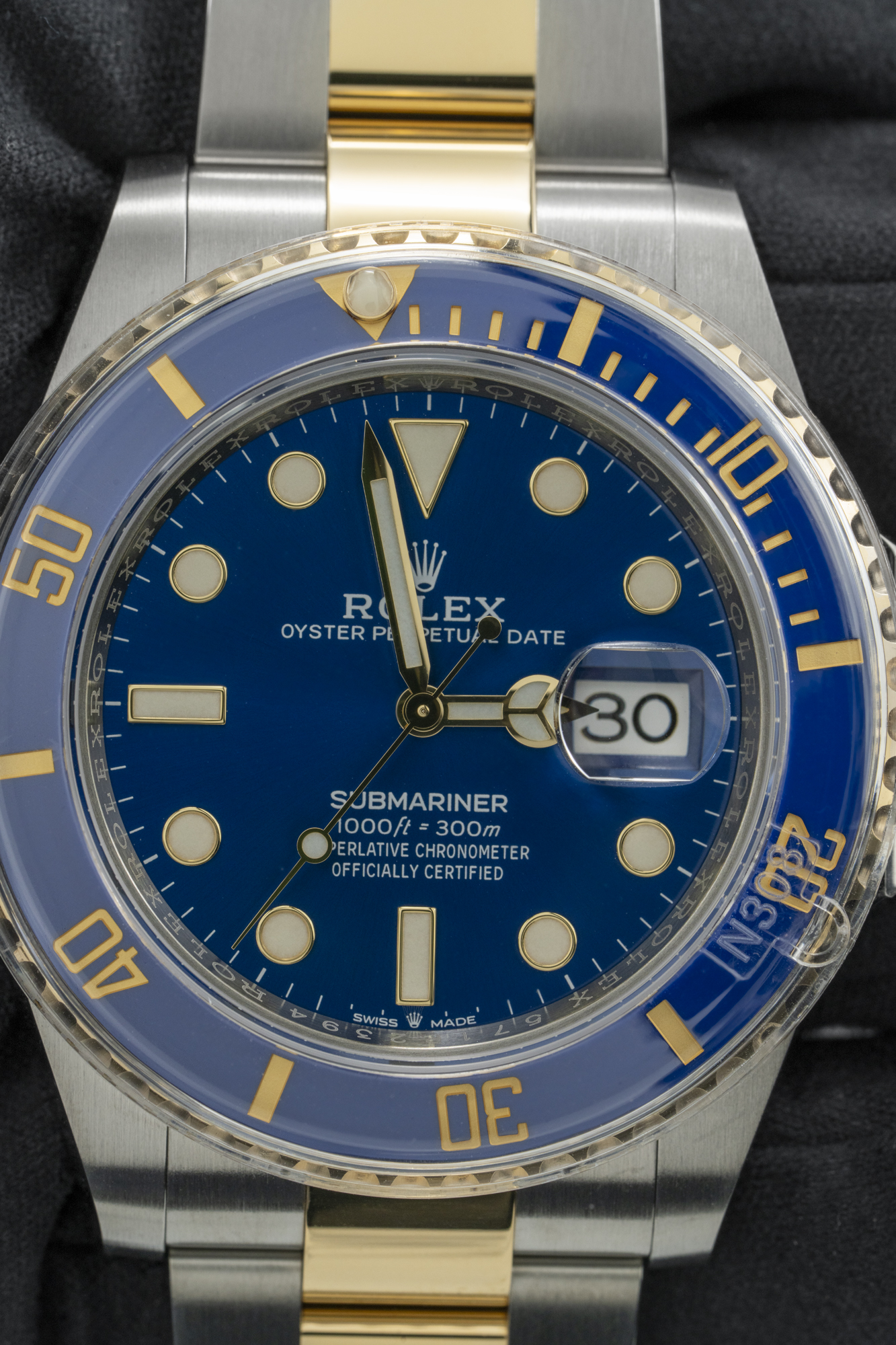 submariner date blue