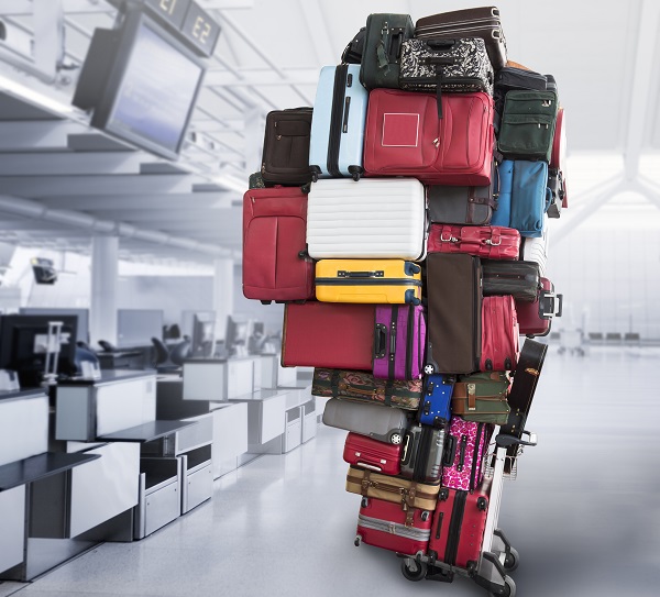 Pile of luggage
