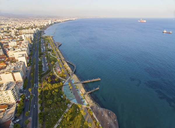Aerial View Of Limassol