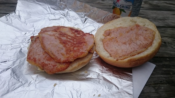 Peameal Bacon Roll