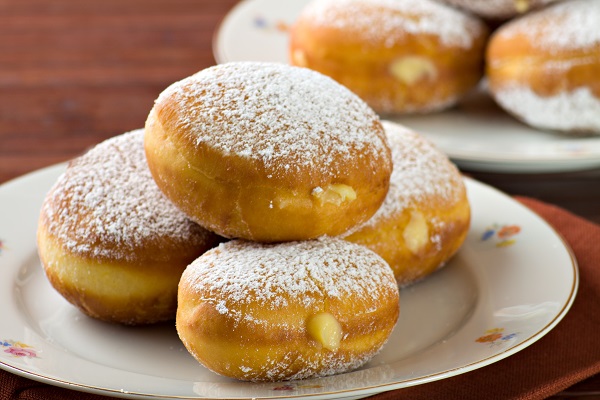 Custard Doughnut