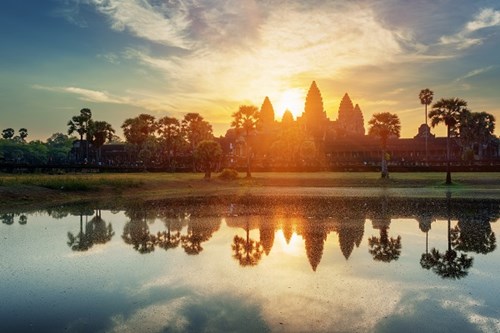 Sunset Angkor Wat