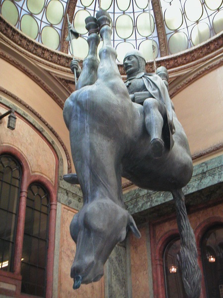 Wenceslas Upside Down Horse