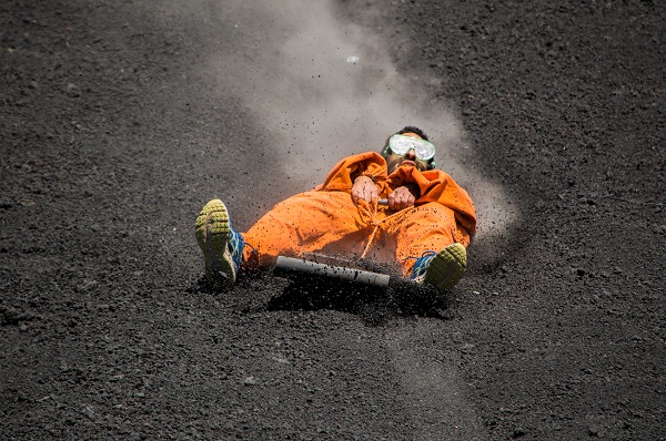 Volcano Surfing