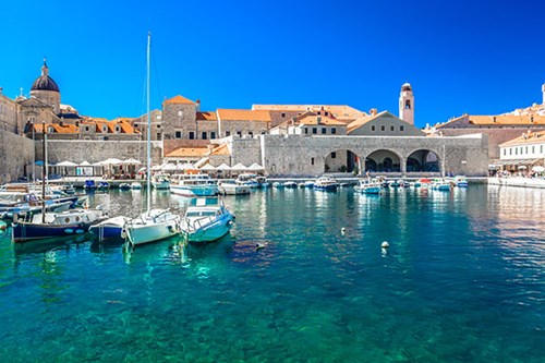 City Harbor in Dubrovnik