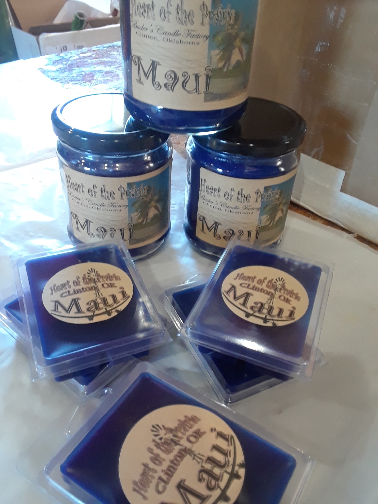 Heart of the Prairie Candle Company Made in Oklahoma